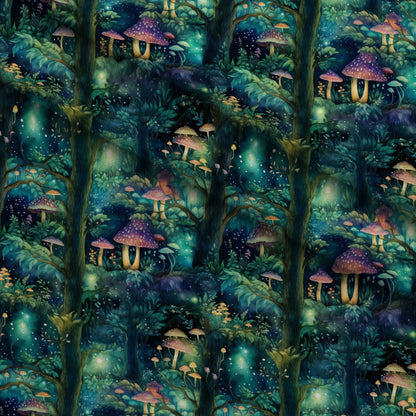 Fantasy Forest Pattern 13 Minky Fabric