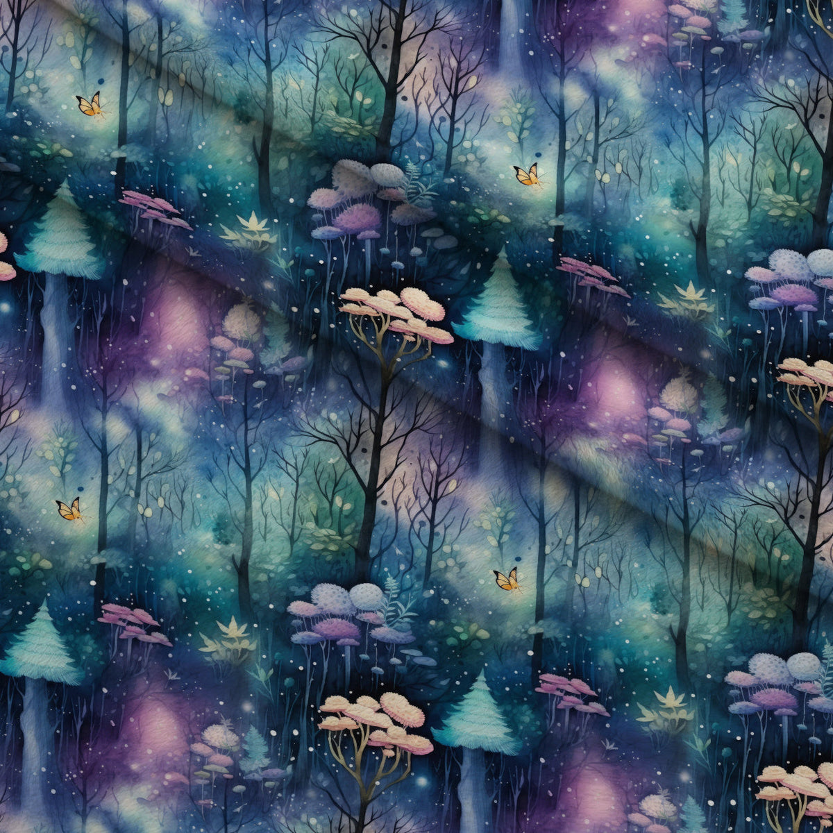 Fantasy Forest Pattern 14 Minky Fabric