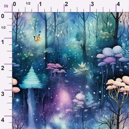 Fantasy Forest Pattern 14 Minky Fabric