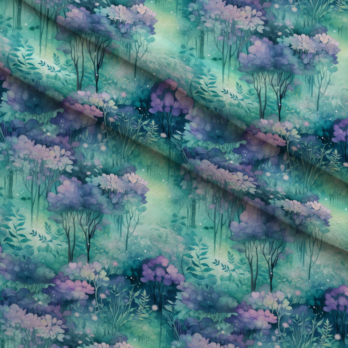 Fantasy Forest Pattern 16 Minky Fabric