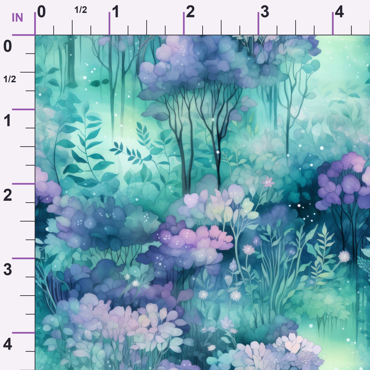 Fantasy Forest Pattern 16 Minky Fabric