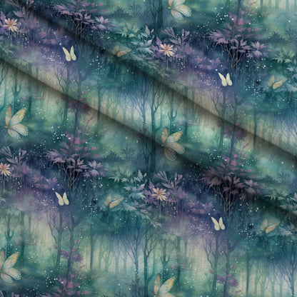 Fantasy Forest Pattern 2 Minky Fabric