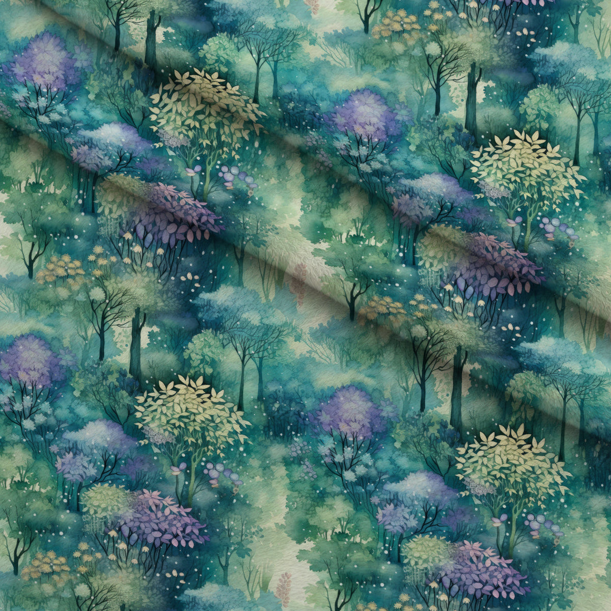 Fantasy Forest Pattern 29 Minky Fabric