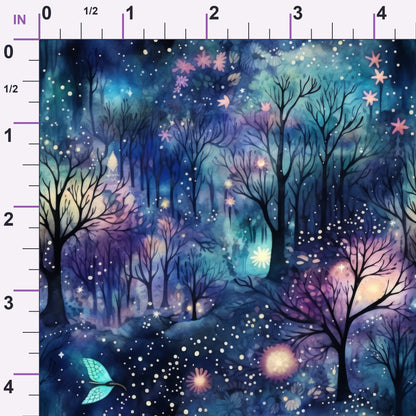 Fantasy Forest Pattern 3 Minky Fabric
