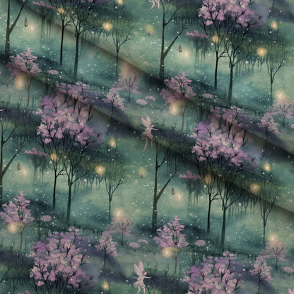 Fantasy Forest Pattern 4 Minky Fabric