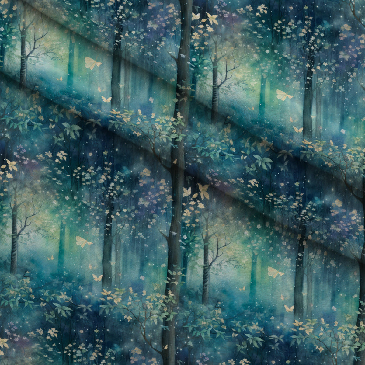 Fantasy Forest Pattern 5 Minky Fabric