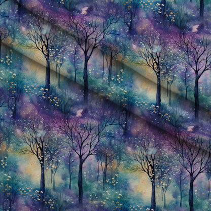 Fantasy Forest Pattern 9 Minky Fabric