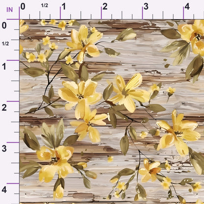 Farmhouse Blooms Pattern 11 Minky Fabric