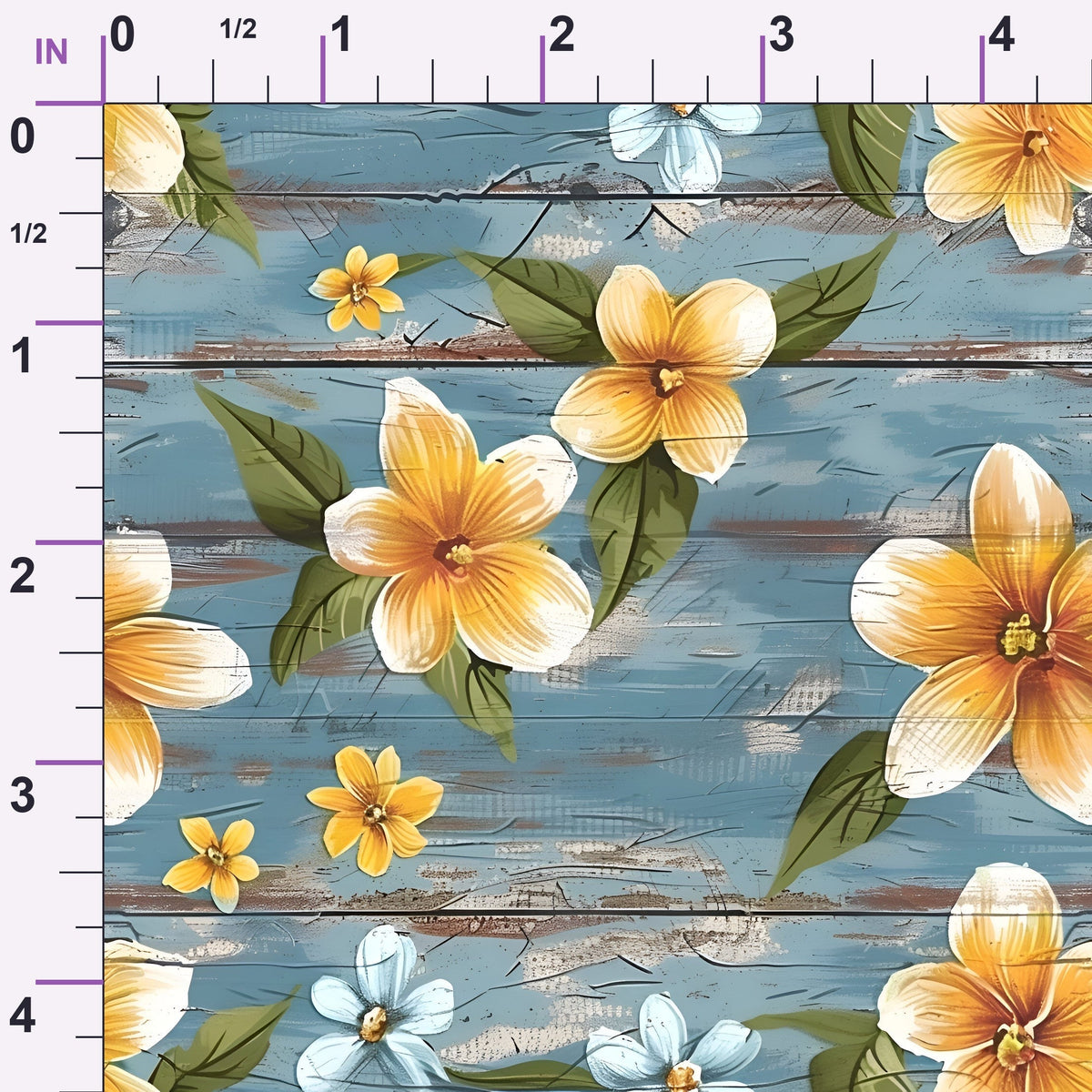 Farmhouse Blooms Pattern 12 Minky Fabric
