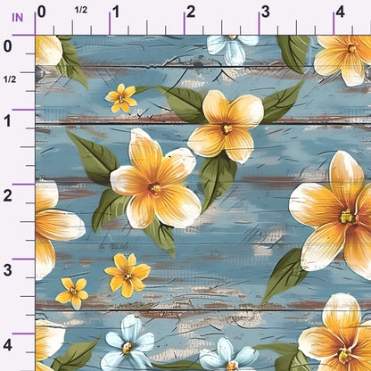 Farmhouse Blooms Pattern 12 Minky Fabric