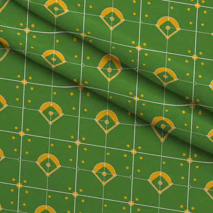 Fastpitch Fever Pattern 2 Minky Fabric