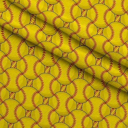 Fastpitch Fever Pattern 24 Minky Fabric