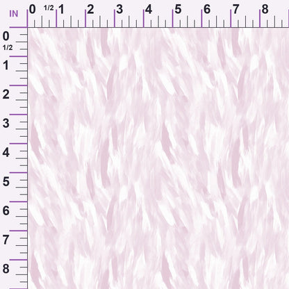 Feathered Mist Pattern 45 Minky Fabric