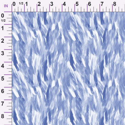 Feathered Mist Pattern 62 Minky Fabric