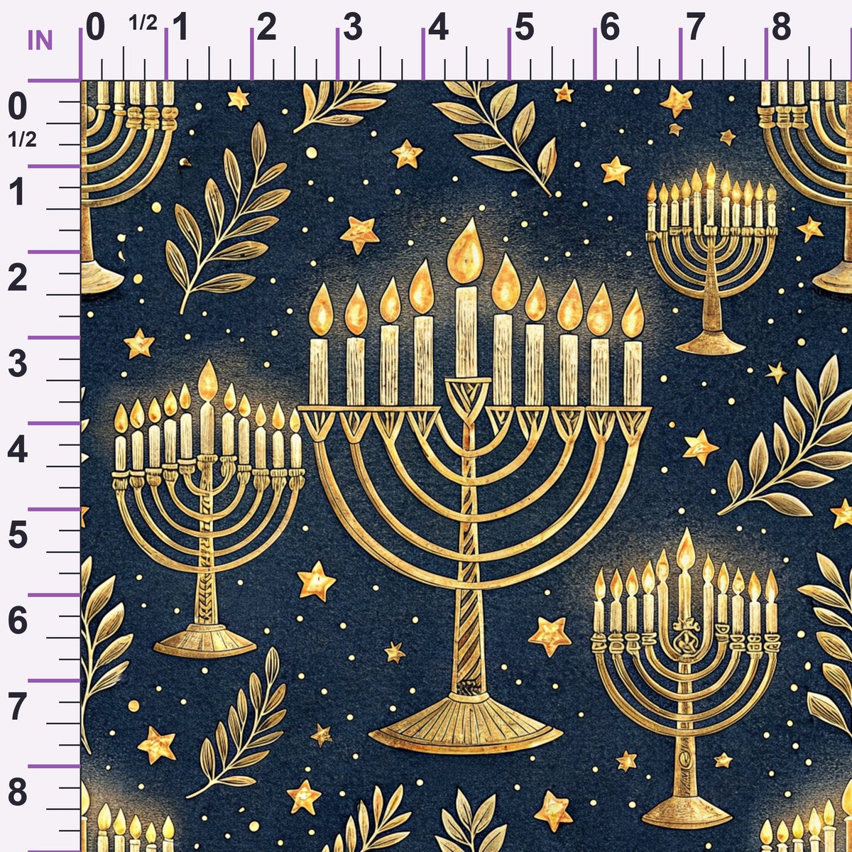 Festival of Lights Pattern 23 Minky Fabric