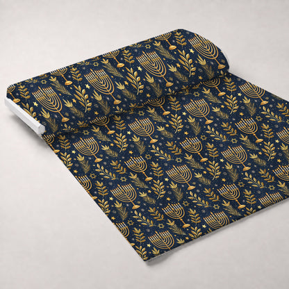 Festival of Lights Pattern 25 Minky Fabric