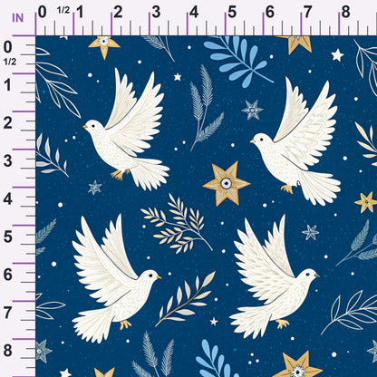 Festival of Lights Pattern 3 Minky Fabric