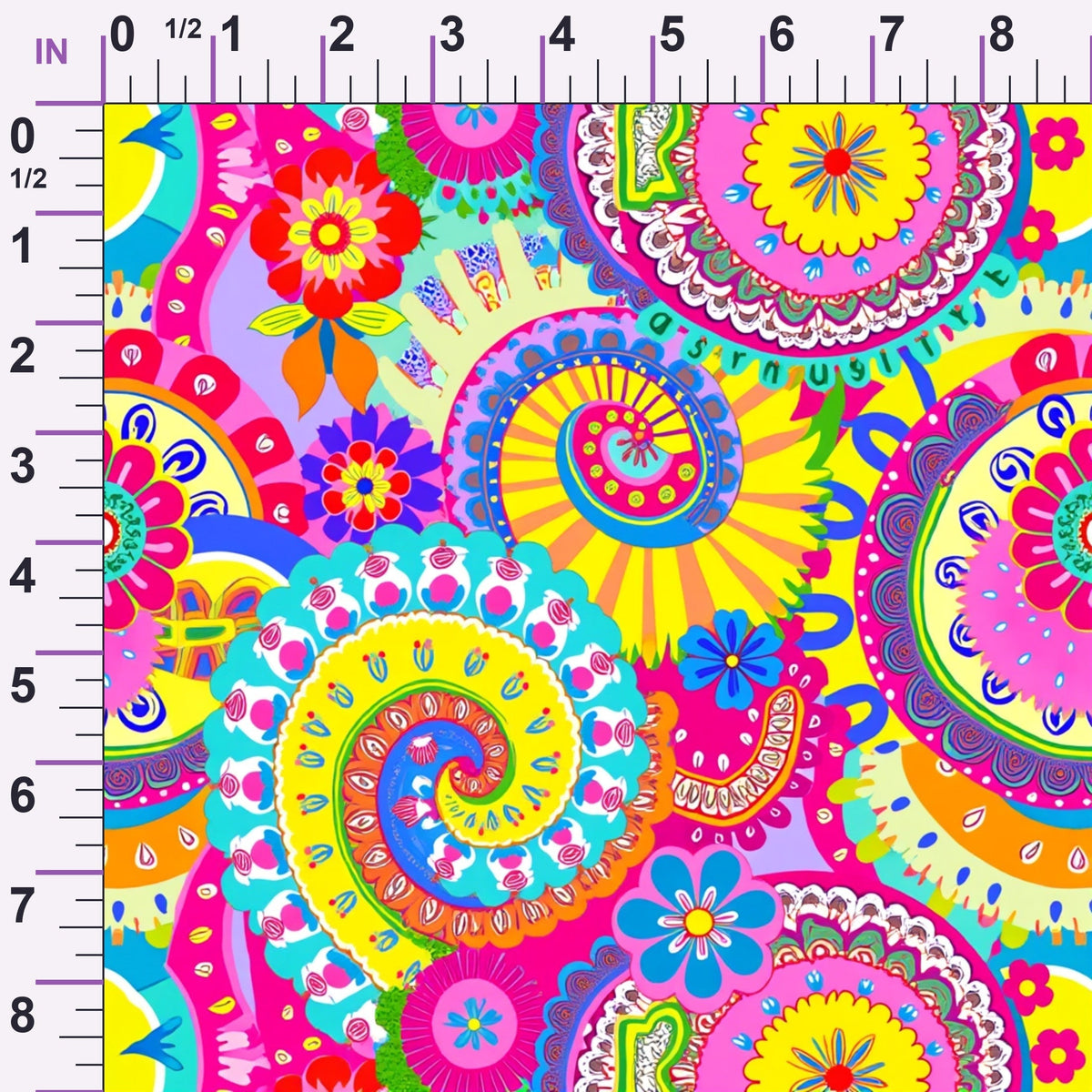Fiesta Blooms Pattern 11 Minky Fabric