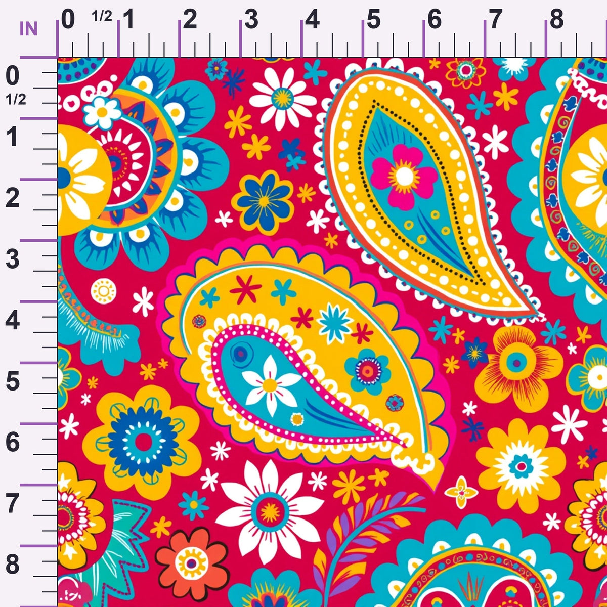 Fiesta Blooms Pattern 12 Minky Fabric