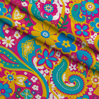 Fiesta Blooms Pattern 14 Minky Fabric