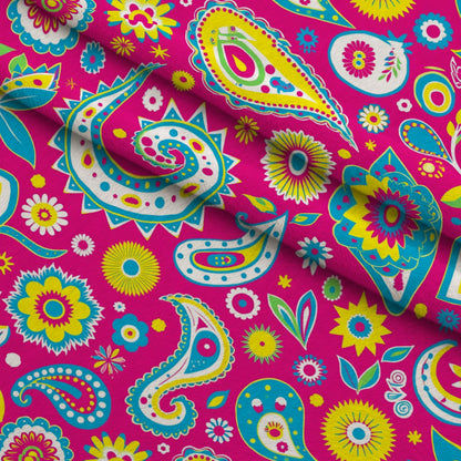 Fiesta Blooms Pattern 15 Minky Fabric