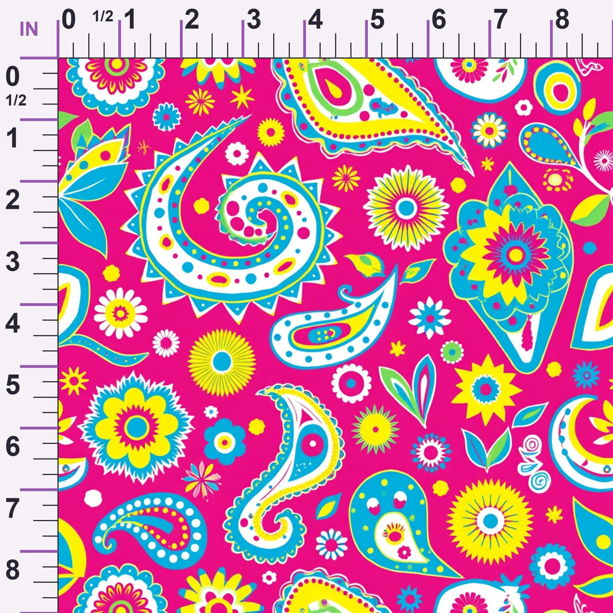Fiesta Blooms Pattern 15 Minky Fabric