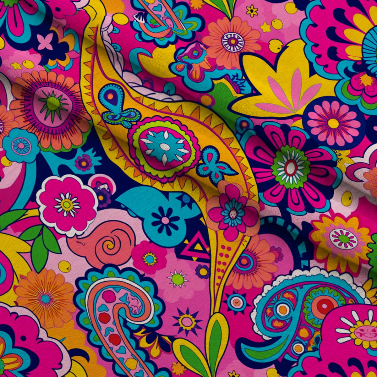 Fiesta Blooms Pattern 16 Minky Fabric