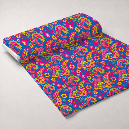 Fiesta Blooms Pattern 17 Minky Fabric
