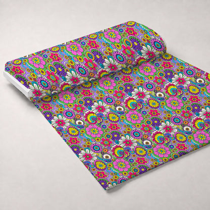 Fiesta Blooms Pattern 2 Minky Fabric