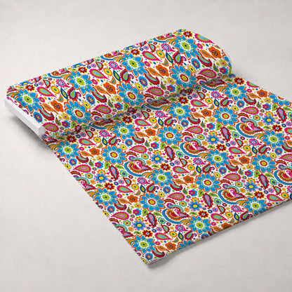 Fiesta Blooms Pattern 3 Minky Fabric
