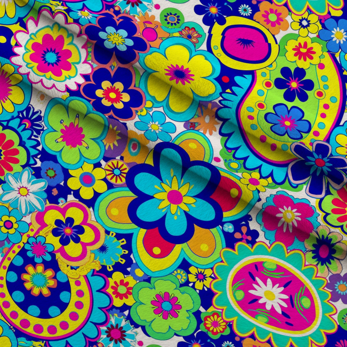 Fiesta Blooms Pattern 5 Minky Fabric
