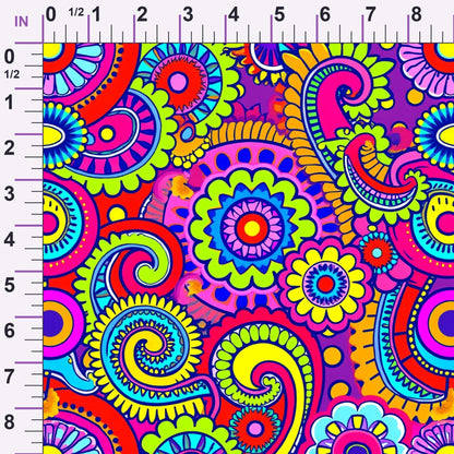 Fiesta Blooms Pattern 7 Minky Fabric