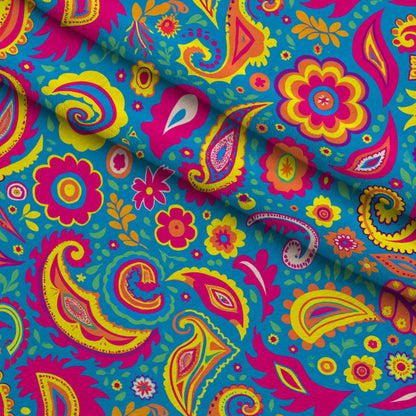 Fiesta Blooms Pattern 9 Minky Fabric