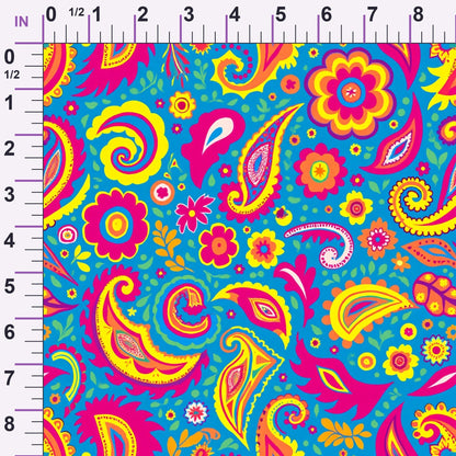 Fiesta Blooms Pattern 9 Minky Fabric
