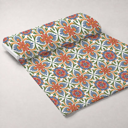 Fiesta Tiles Pattern 1 Minky Fabric
