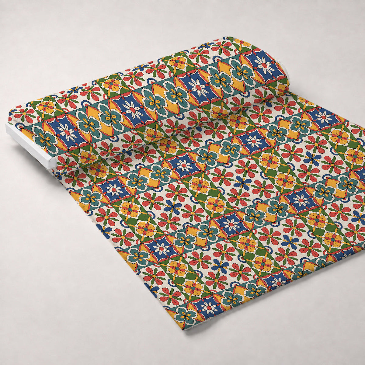 Fiesta Tiles Pattern 14 Minky Fabric