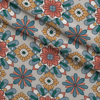 Fiesta Tiles Pattern 19 Minky Fabric