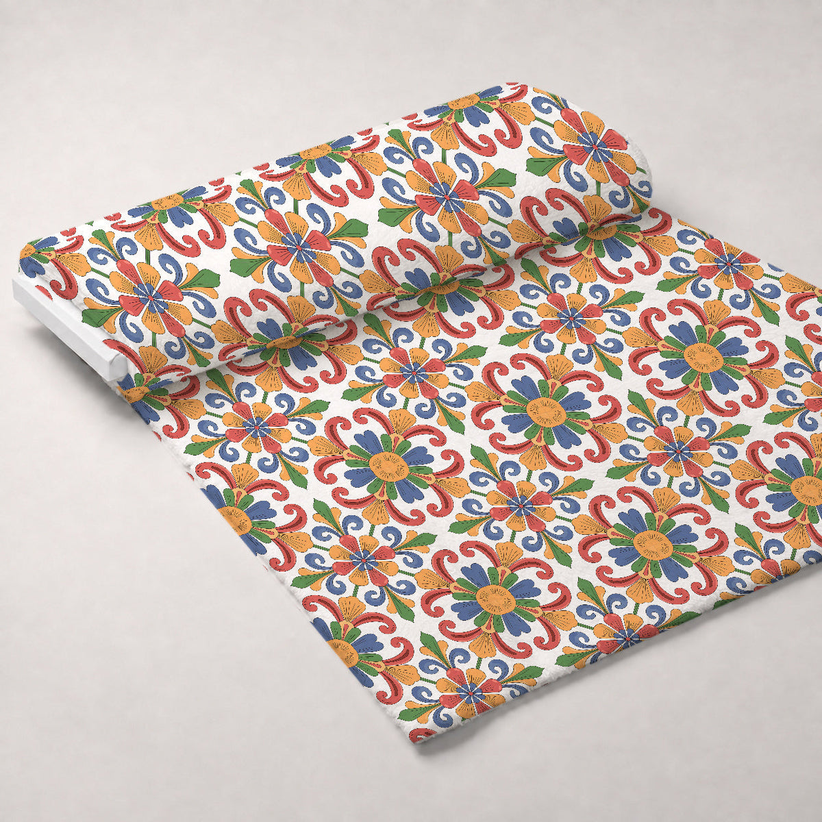 Fiesta Tiles Pattern 2 Minky Fabric