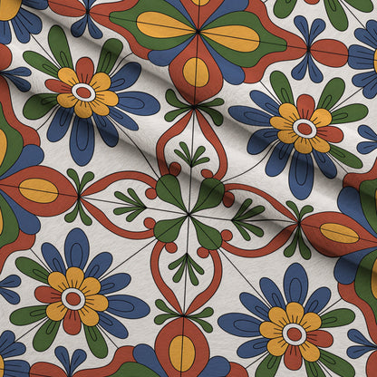 Fiesta Tiles Pattern 31 Minky Fabric