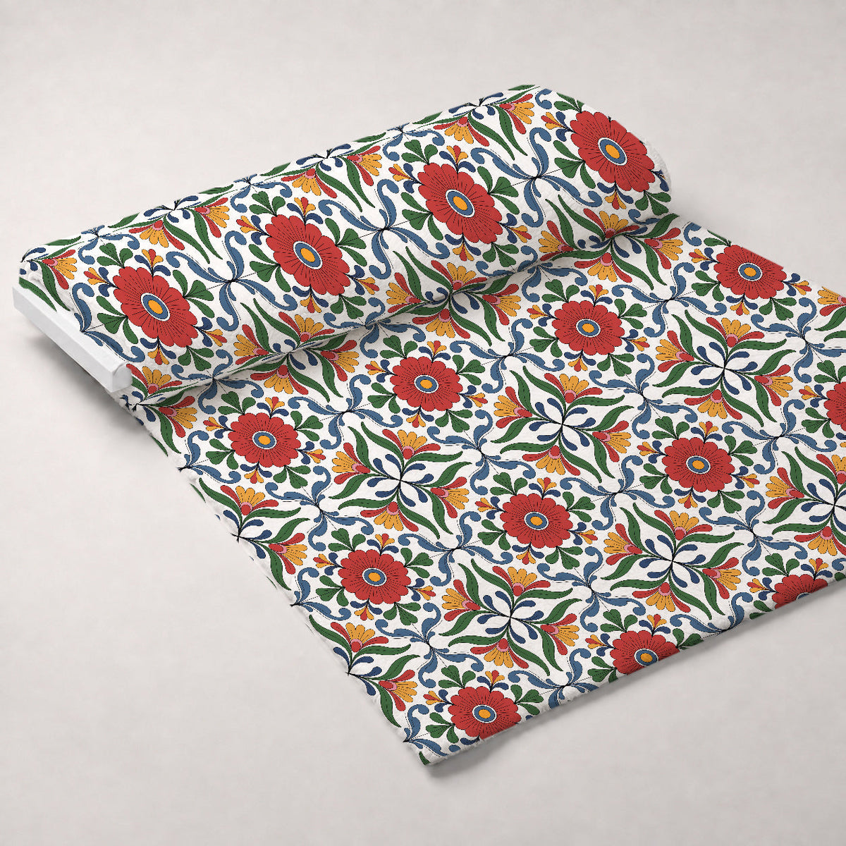 Fiesta Tiles Pattern 4 Minky Fabric