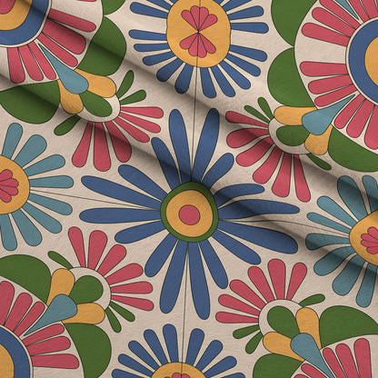 Fiesta Tiles Pattern 6 Minky Fabric