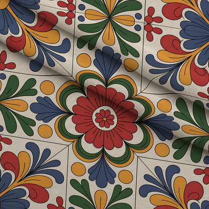 Fiesta Tiles Pattern 7 Minky Fabric
