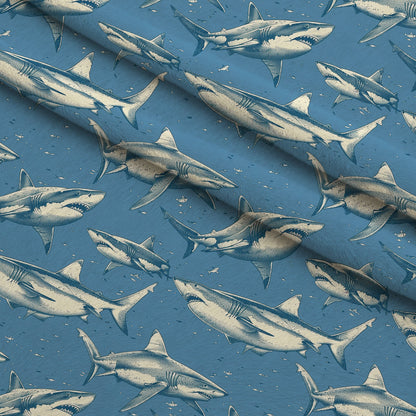 Fin Patrol Pattern 2 Minky Fabric