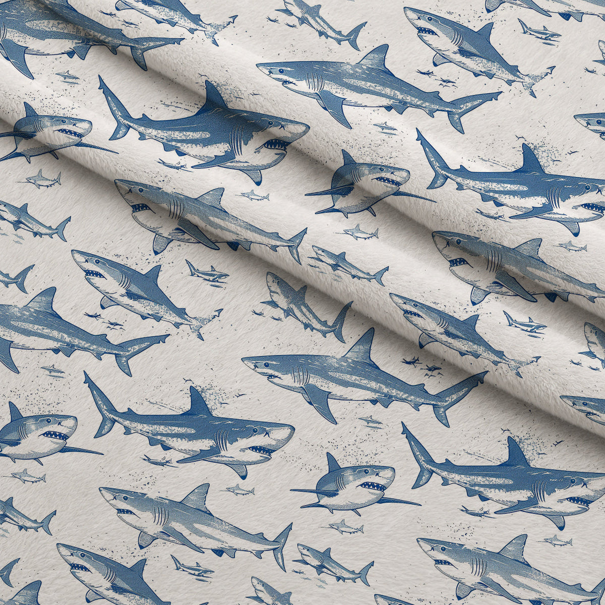 Fin Patrol Pattern 6 Minky Fabric
