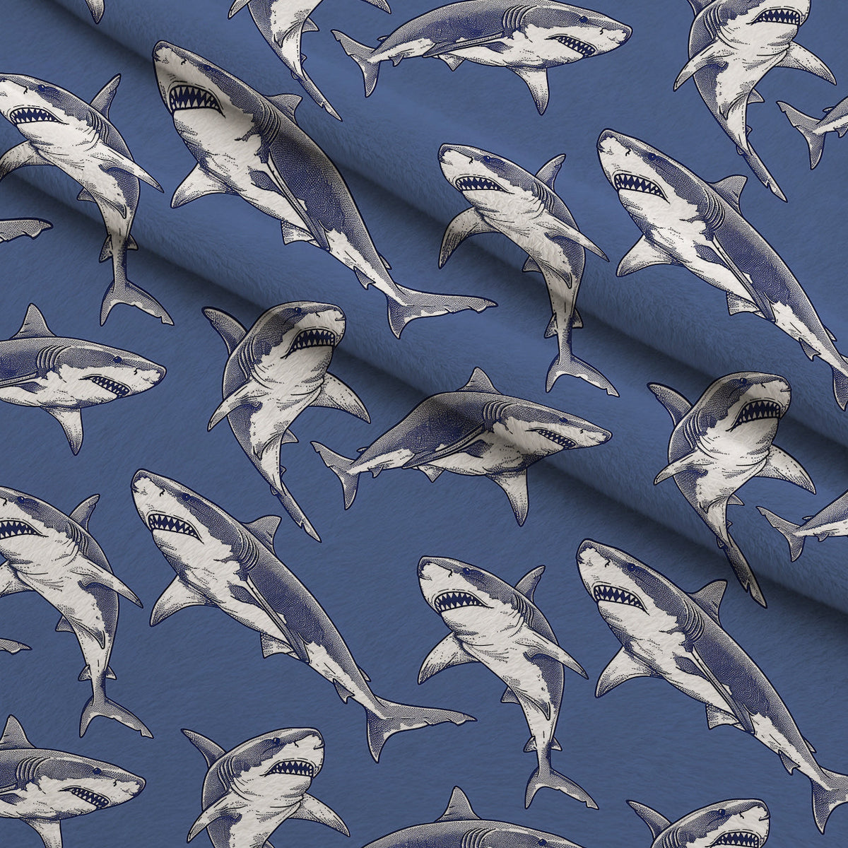 Fin Patrol Pattern 7 Minky Fabric