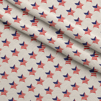Firecracker Blooms Pattern 1 Minky Fabric