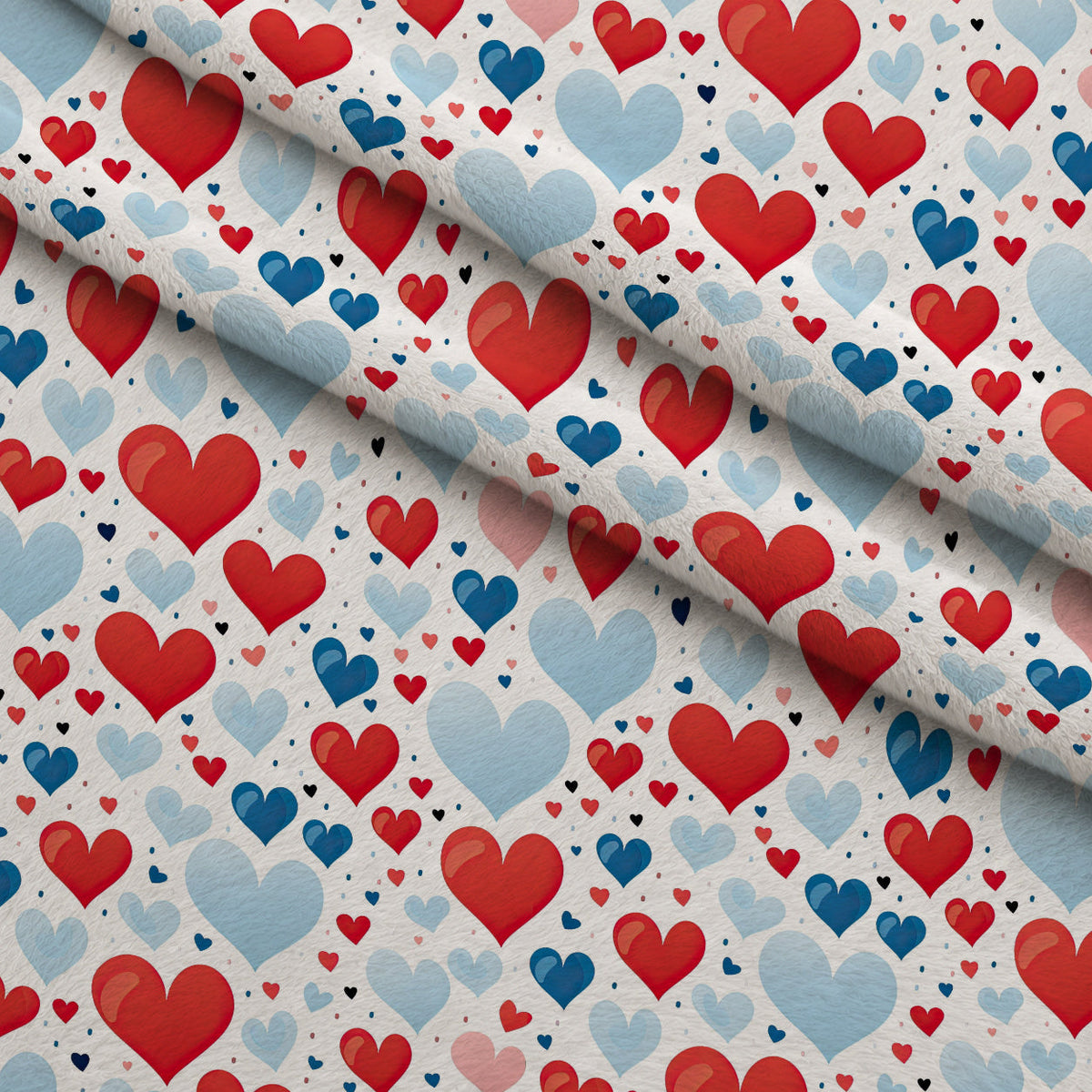 Firecracker Blooms Pattern 17 Minky Fabric