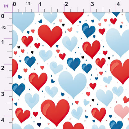 Firecracker Blooms Pattern 17 Minky Fabric