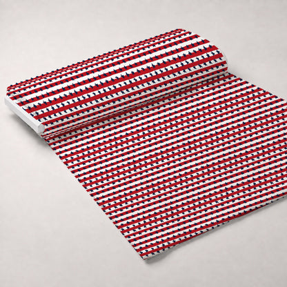 Firecracker Blooms Pattern 3 Minky Fabric