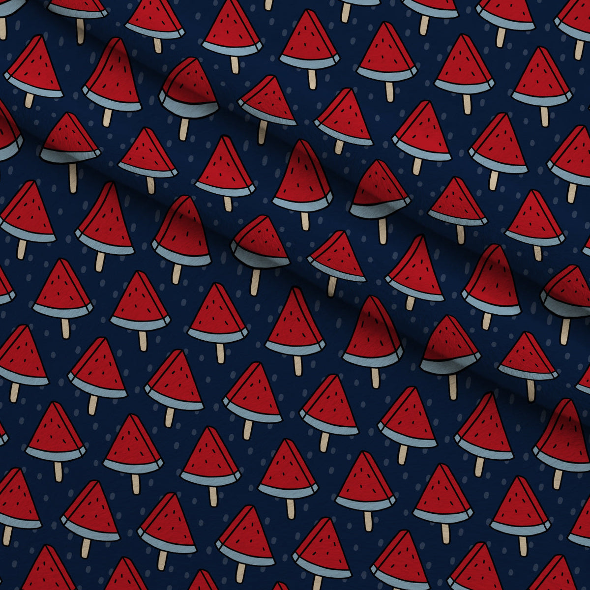 Firecracker Blooms Pattern 5 Minky Fabric